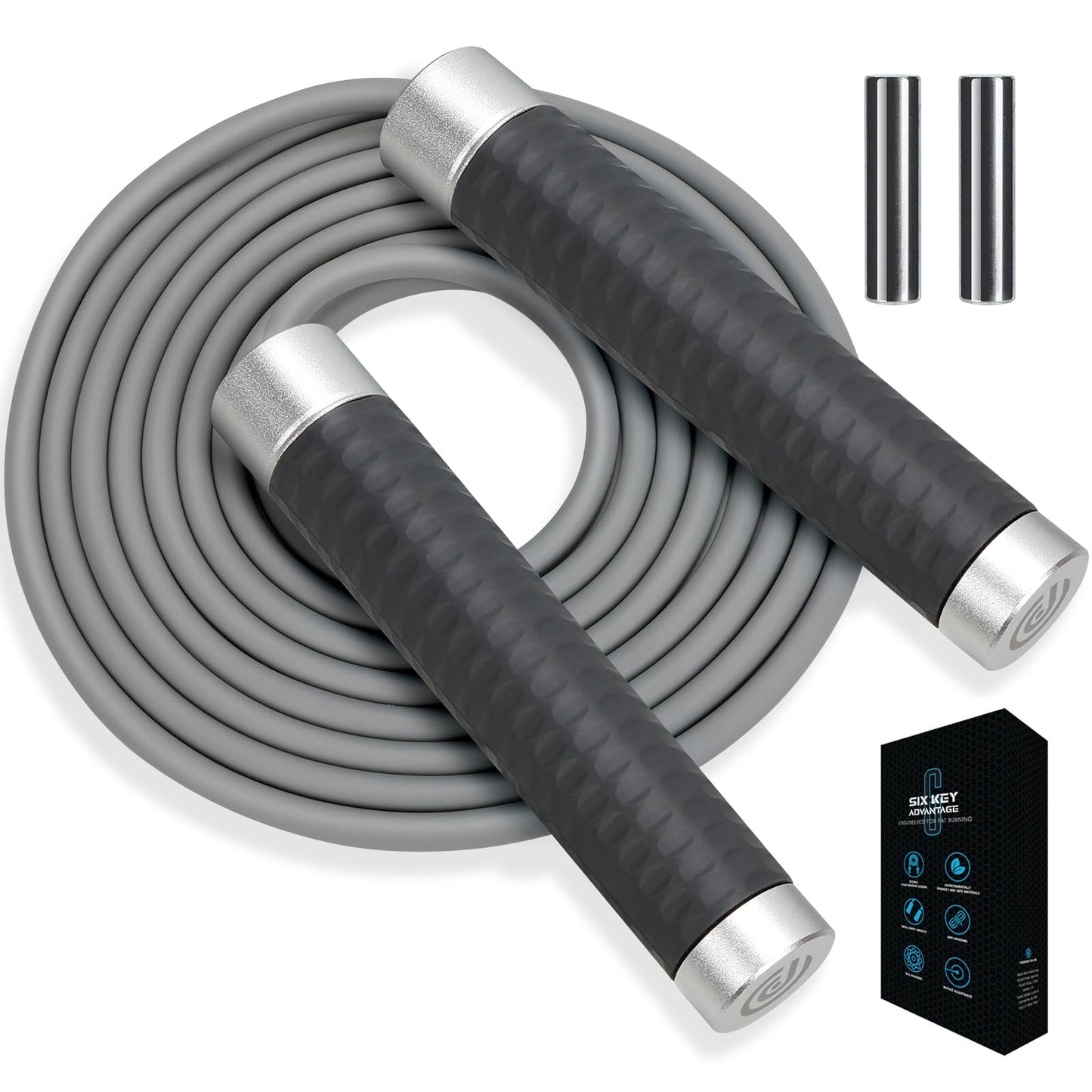 Passion Pulse Weighted Jump Rope — 1 LB | Men, Women & Kids