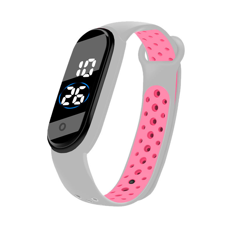 Waterproof Two-color Sports Bracelet Watch