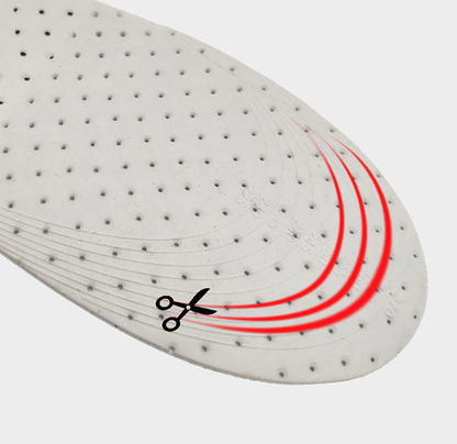 Height-Lifting Shoe Insoles with Memory Foam