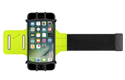 Adjustable Silicone Sports Phone Armband | Running & Workout Phone Holder