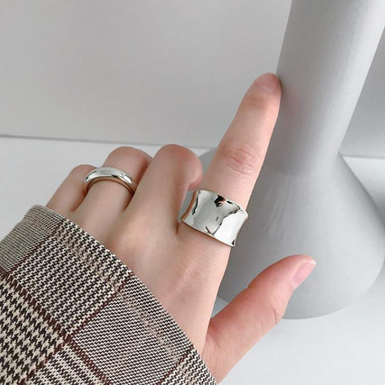 Big Wide New Cool Large Geometric-Wide Finger Ring Jewelry