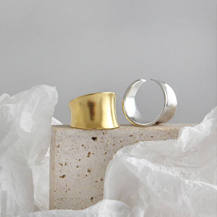 Big Wide New Cool Large Geometric-Wide Finger Ring Jewelry