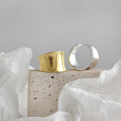 Big Wide New Cool Large Geometric-Wide Finger Ring Jewelry