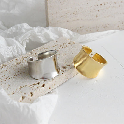 Big Wide New Cool Large Geometric-Wide Finger Ring Jewelry