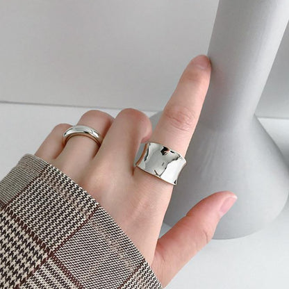 Big Wide New Cool Large Geometric-Wide Finger Ring Jewelry
