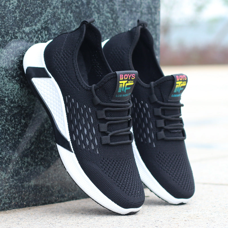 Men's Breathable Casual  Non-slip Low-top Running Shoes