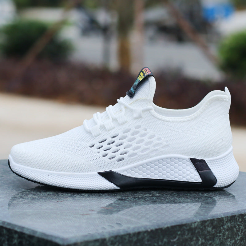 Men's Breathable Casual  Non-slip Low-top Running Shoes