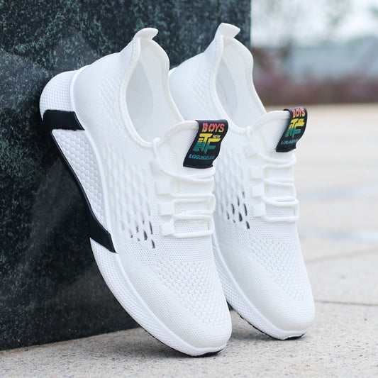 Men's Breathable Casual  Non-slip Low-top Running Shoes