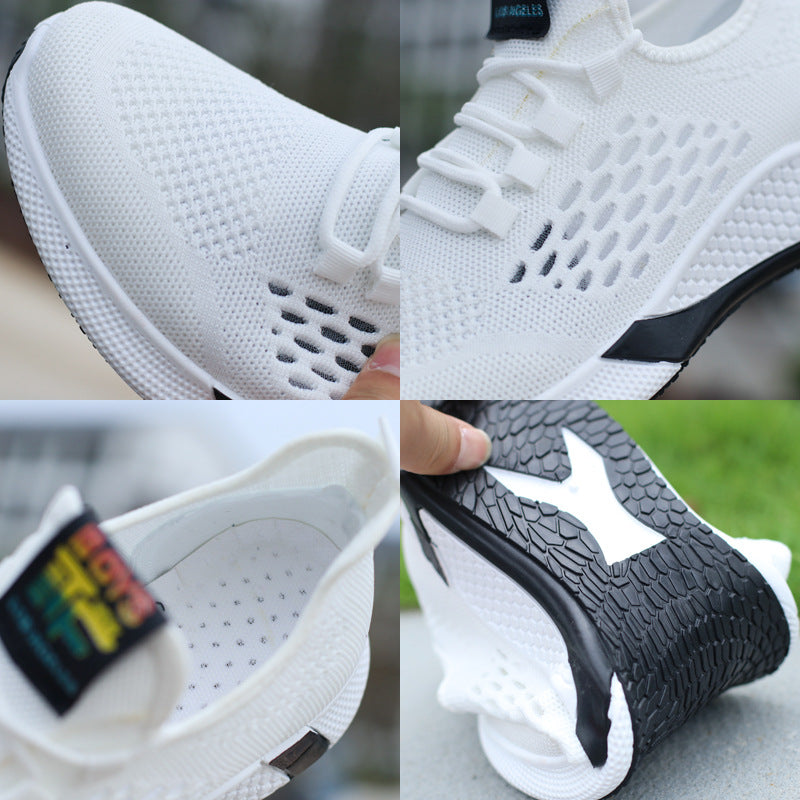 Men's Breathable Casual  Non-slip Low-top Running Shoes
