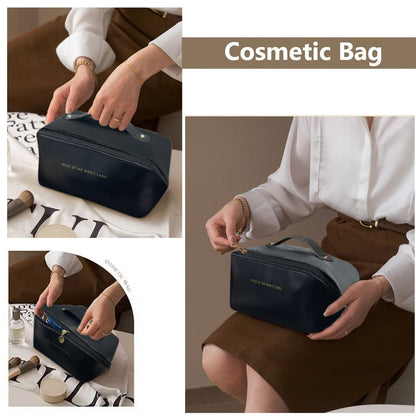 Travel Cosmetic Bag Large Capacity Multifunction Travel Cosmetic Bag Women Toiletries Organizer