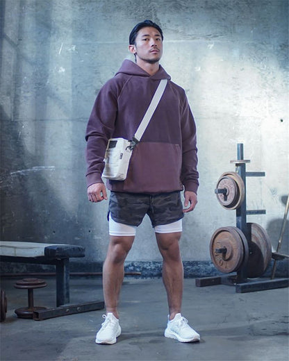 Men's 2-in-1 Sports Running Shorts | Quick Dry Gym & Workout Shorts