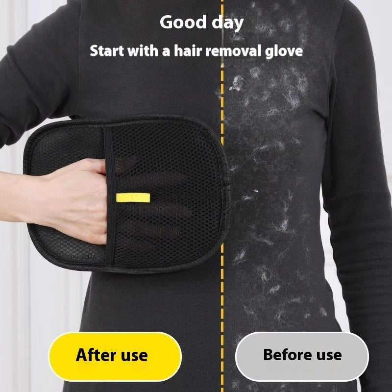Pet Hair Mitt Remover Deshedding Brush/ Glove for Pets With Long or Short Curly Hair