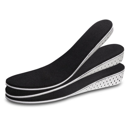 Height-Lifting Shoe Insoles with Memory Foam