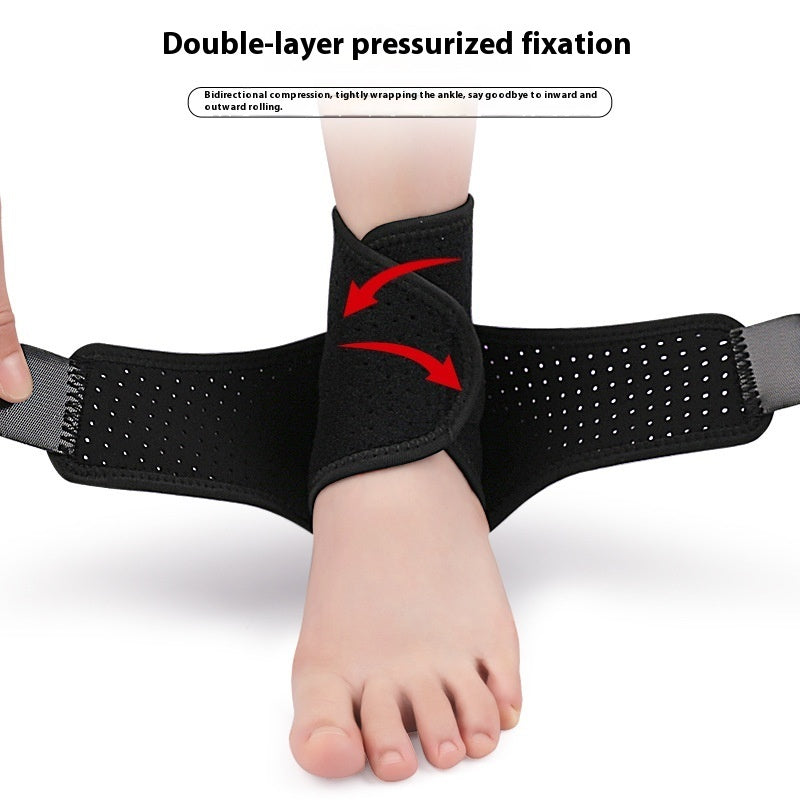 Double Layer Adjustable Ankle Support Brace | Sports & Everyday Pain Relief