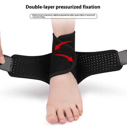 Double Layer Adjustable Ankle Support Brace | Sports & Everyday Pain Relief