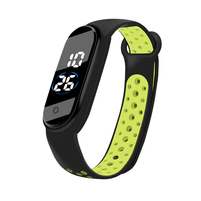 Waterproof Two-color Sports Bracelet Watch