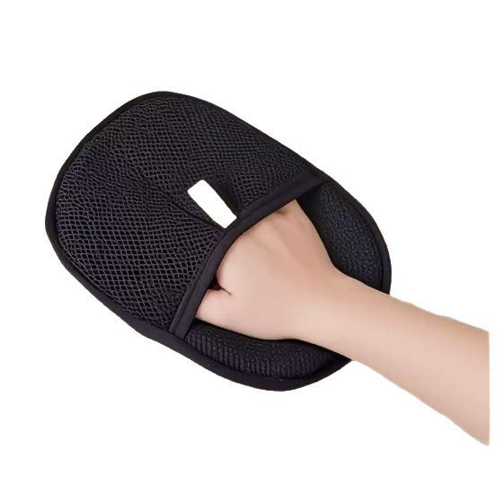 Pet Hair Mitt Remover Deshedding Brush/ Glove for Pets With Long or Short Curly Hair