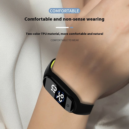 Waterproof Two-color Sports Bracelet Watch