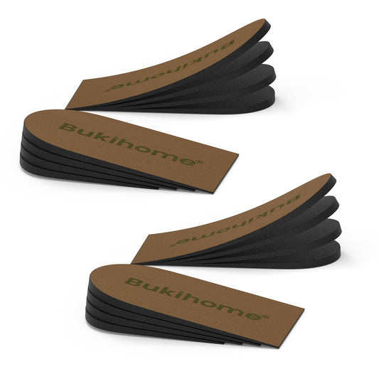 Heel Lift Inserts for Pain Relief – Adjustable 4-Layer Memory Foam