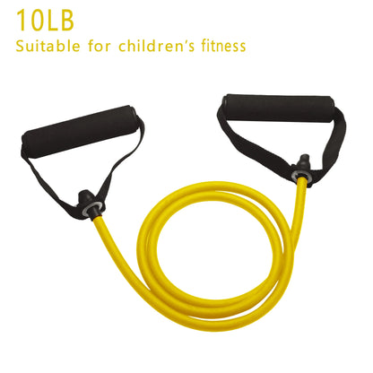 Exercise Resistance Workout Bands with Handles Suitable for Strength Training at Home