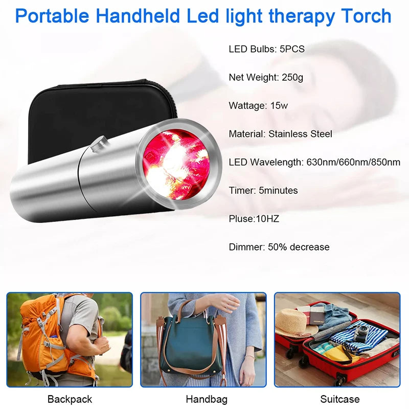 Blue & Red LED Light Lamp for Home Use