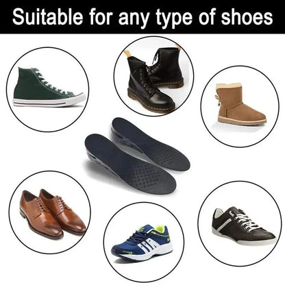 Air-Cushion Shoe Lift Insoles – 3–9 cm Options