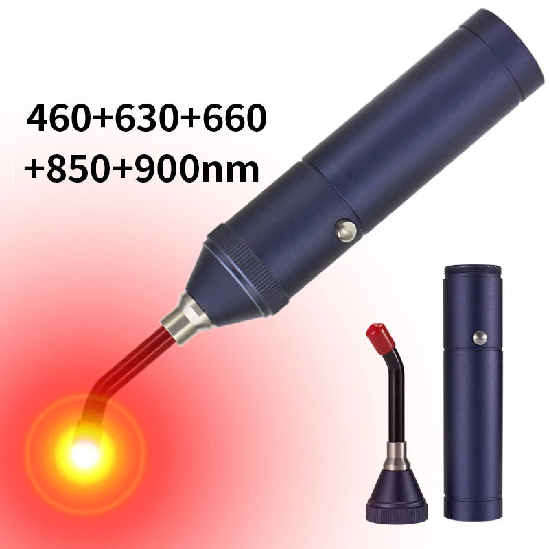 Rechargeable Handheld Red & Near-Infrared LED Light Device
