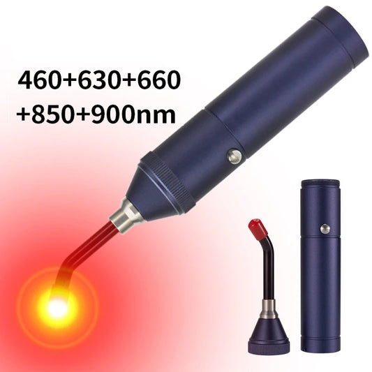 Rechargeable Handheld Red & Near-Infrared LED Light Device