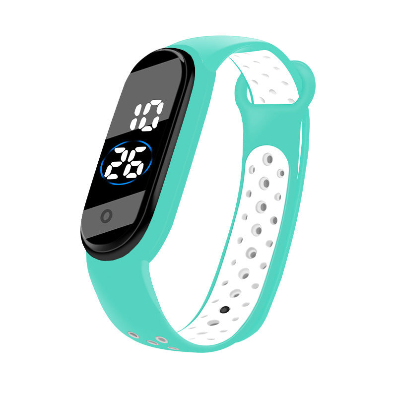Waterproof Two-color Sports Bracelet Watch