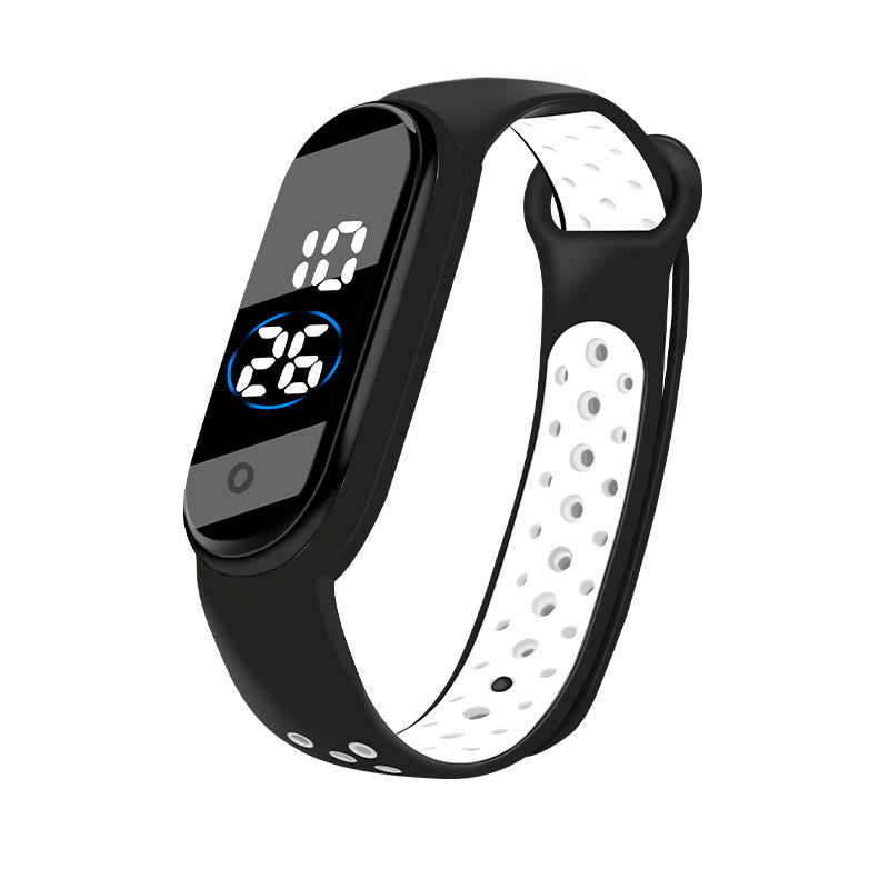 Waterproof Two-color Sports Bracelet Watch
