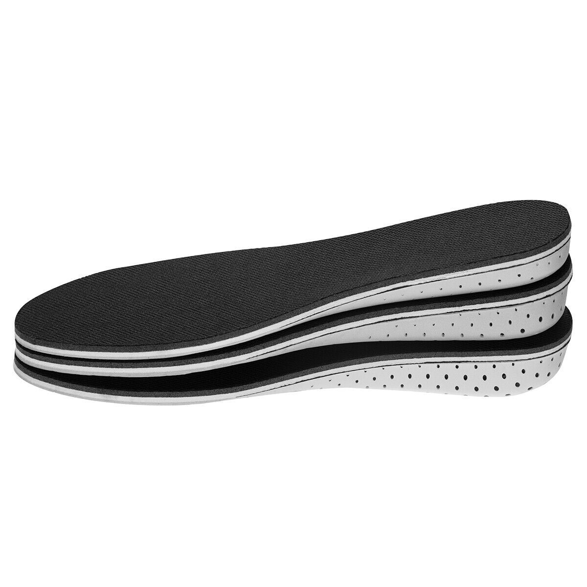 Height-Lifting Shoe Insoles with Memory Foam