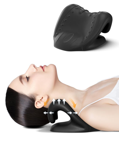 BETOVIN Neck Stretcher for Neck and Shoulder Relief Provides Support for Neck & Shoulder Fatigue