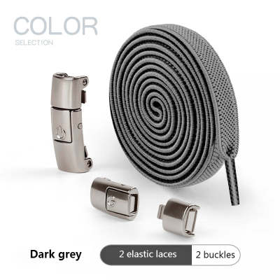 No-Tie Press Lock Elastic Shoelaces | Slip-On Conversion for Running & Everyday Shoes