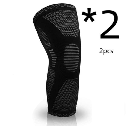 Knitted Sports Knee Support Pads | Compression Sleeve for Running, Basketball & Gym