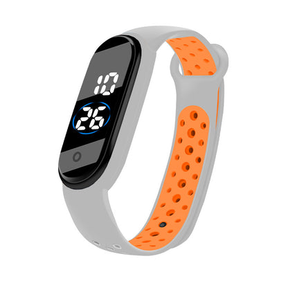 Waterproof Two-color Sports Bracelet Watch