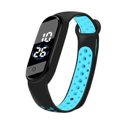 Waterproof Two-color Sports Bracelet Watch