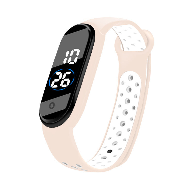 Waterproof Two-color Sports Bracelet Watch