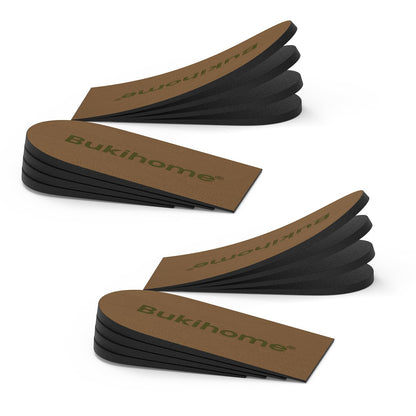 Heel Lift Inserts for Pain Relief – Adjustable 4-Layer Memory Foam