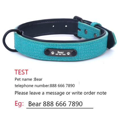 Personalized Adjustable Dog Collars