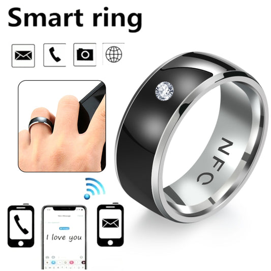 New Fashion Multifunctional  Waterproof NFC Finger Ring With Intelligent Technology