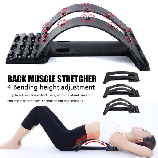 Magnetic Back Massager, Muscle Stretcher, Posture adjuster & Lumbar Supporter
