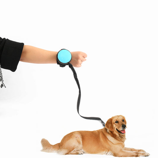 Hands-Free Wrist Adjustable Retractable Traction Dog Leash