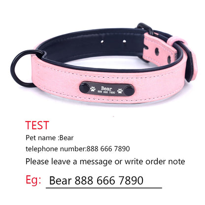 Personalized Adjustable Dog Collars